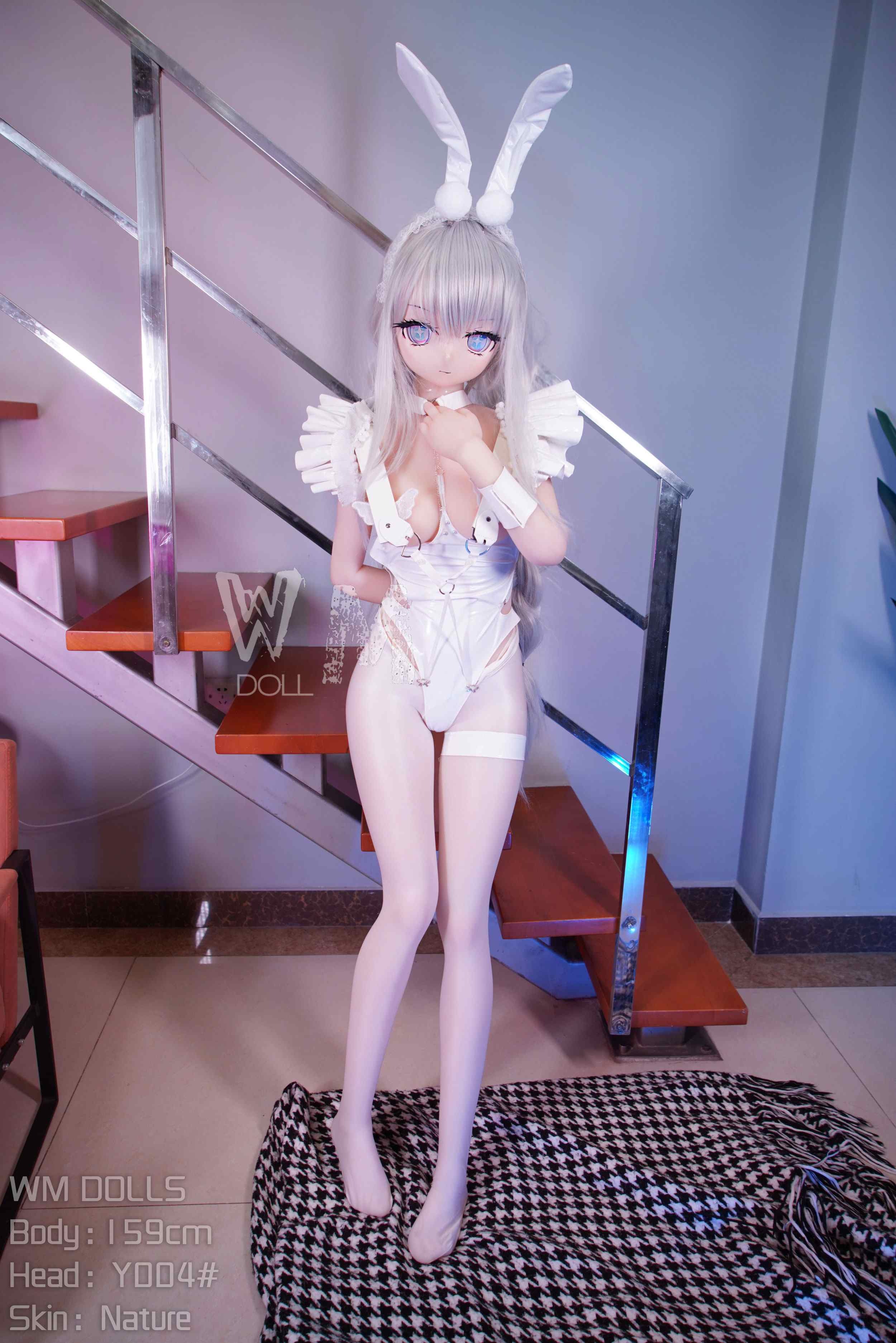 146 cm (4 feet 8 inches) TPE sex doll, head Y004#