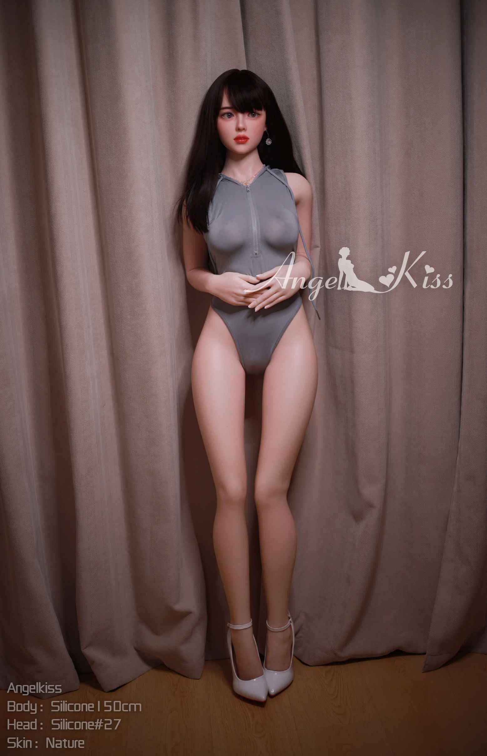 150cm (4 feet 11.06 inches) silicone sex doll, head #27